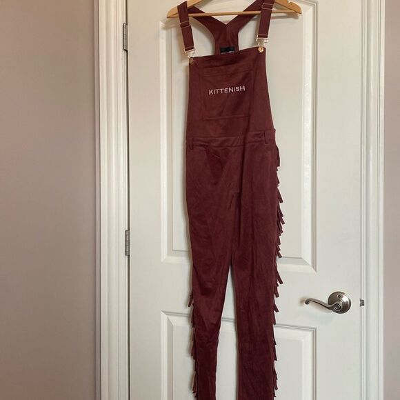 NWT Kittenish Overalls (size medium) - Picture 4 of 13